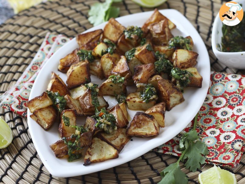 Patatas al horno con chimichurri - foto 4