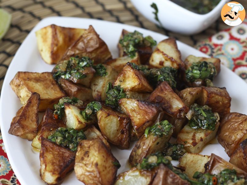 Patatas al horno con chimichurri - foto 5