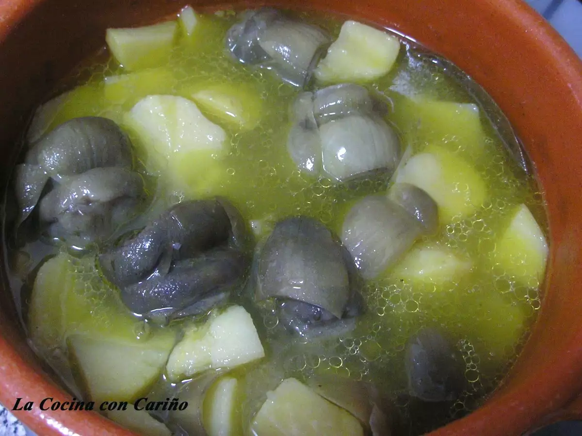 Patatas con Alcauciles - foto 5