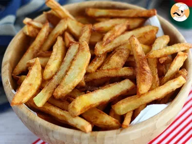 Patatas fritas crujientes caseras - Receta Petitchef