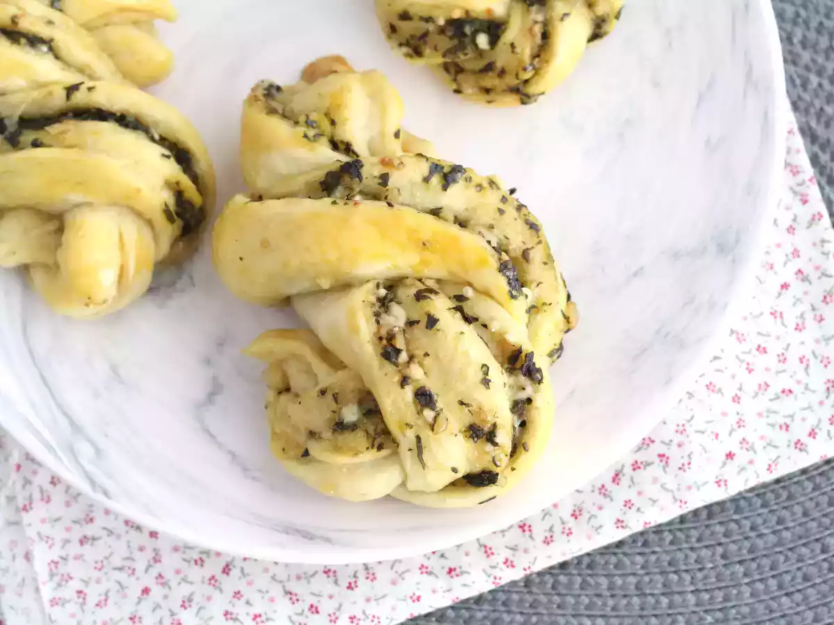 Pequeños panes de pesto - foto 2