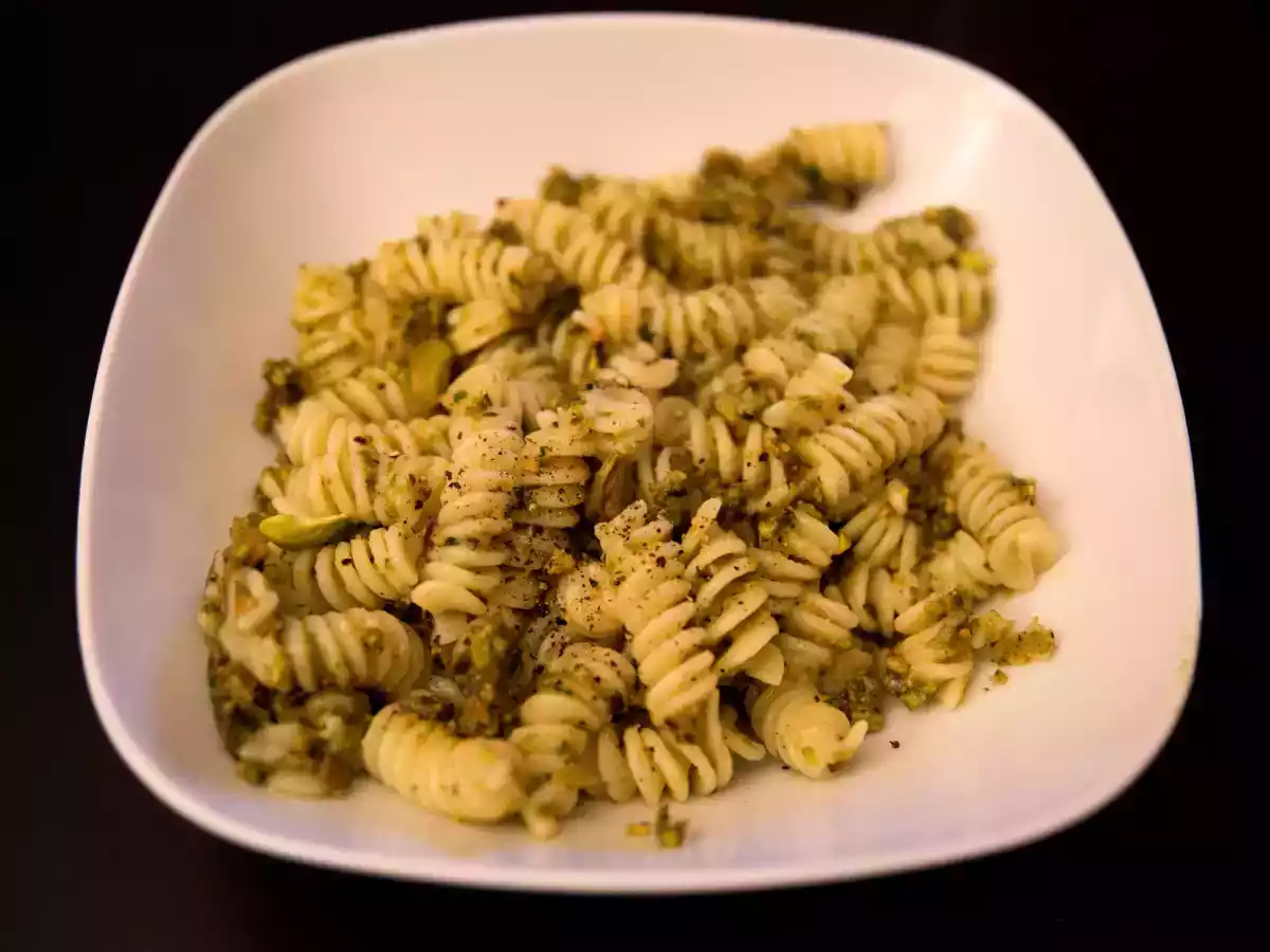 Pesto de pistachos