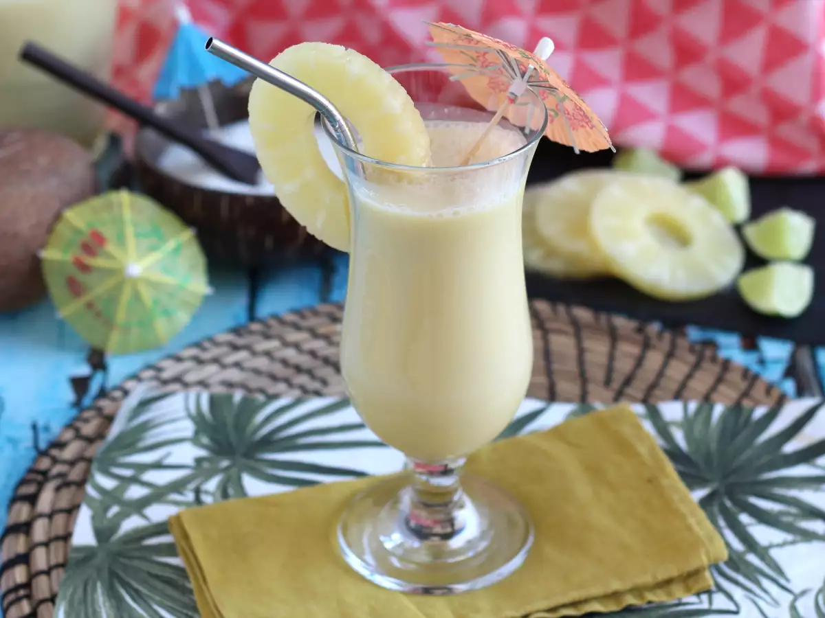 Piña colada sin alcohol, receta rápida - foto 4