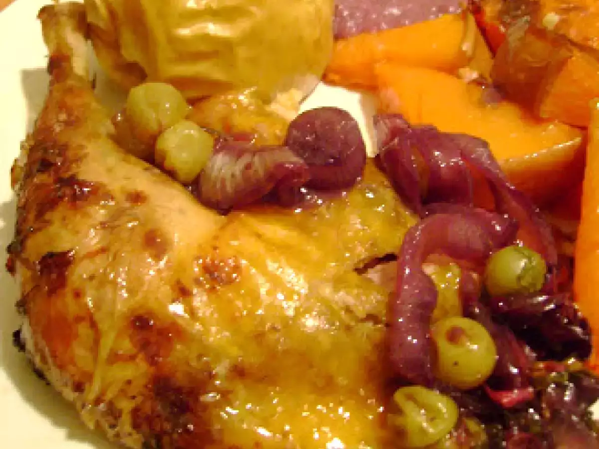 Pintada (Faraona) con Sabor de Otoño.