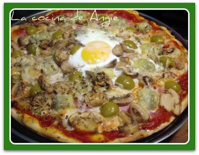 Pizza caprichosa - Receta Petitchef