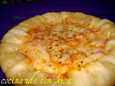 Pizza Con Borde De Queso Receta