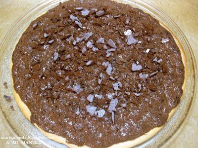 Pizza de chocolate - Receta Petitchef