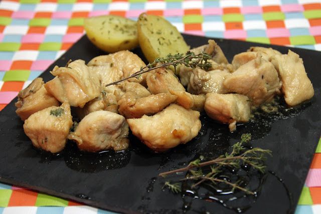 Pollo a la miel de romero - Receta Petitchef