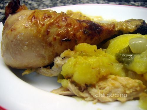 Pollo asado al estilo lechuza - Receta Petitchef