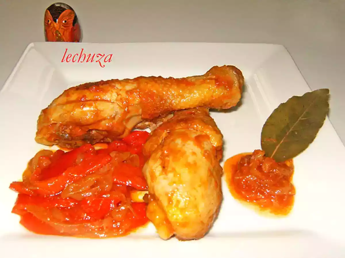 Pollo de corral al chilindrón - foto 7