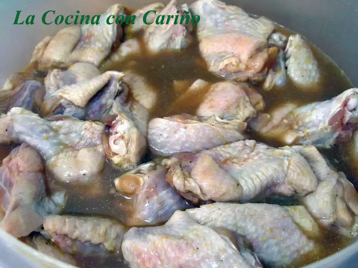 Pollo frito a la naranja - foto 2