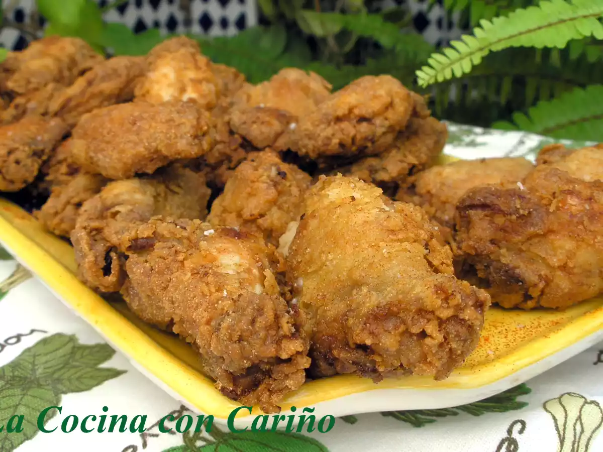 Pollo frito a la naranja - foto 5