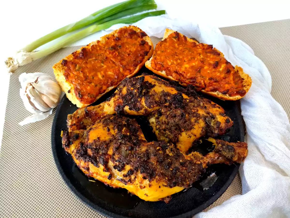 Pollo jerk (en freidora de aire)