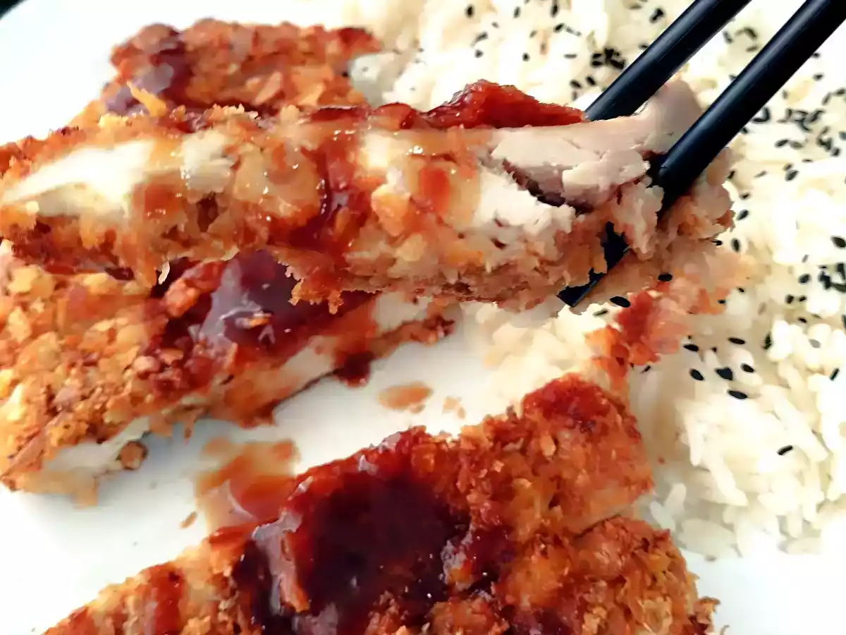 POLLO KATSU EN FREIDORA DE AIRE {receta japonesa} - foto 2