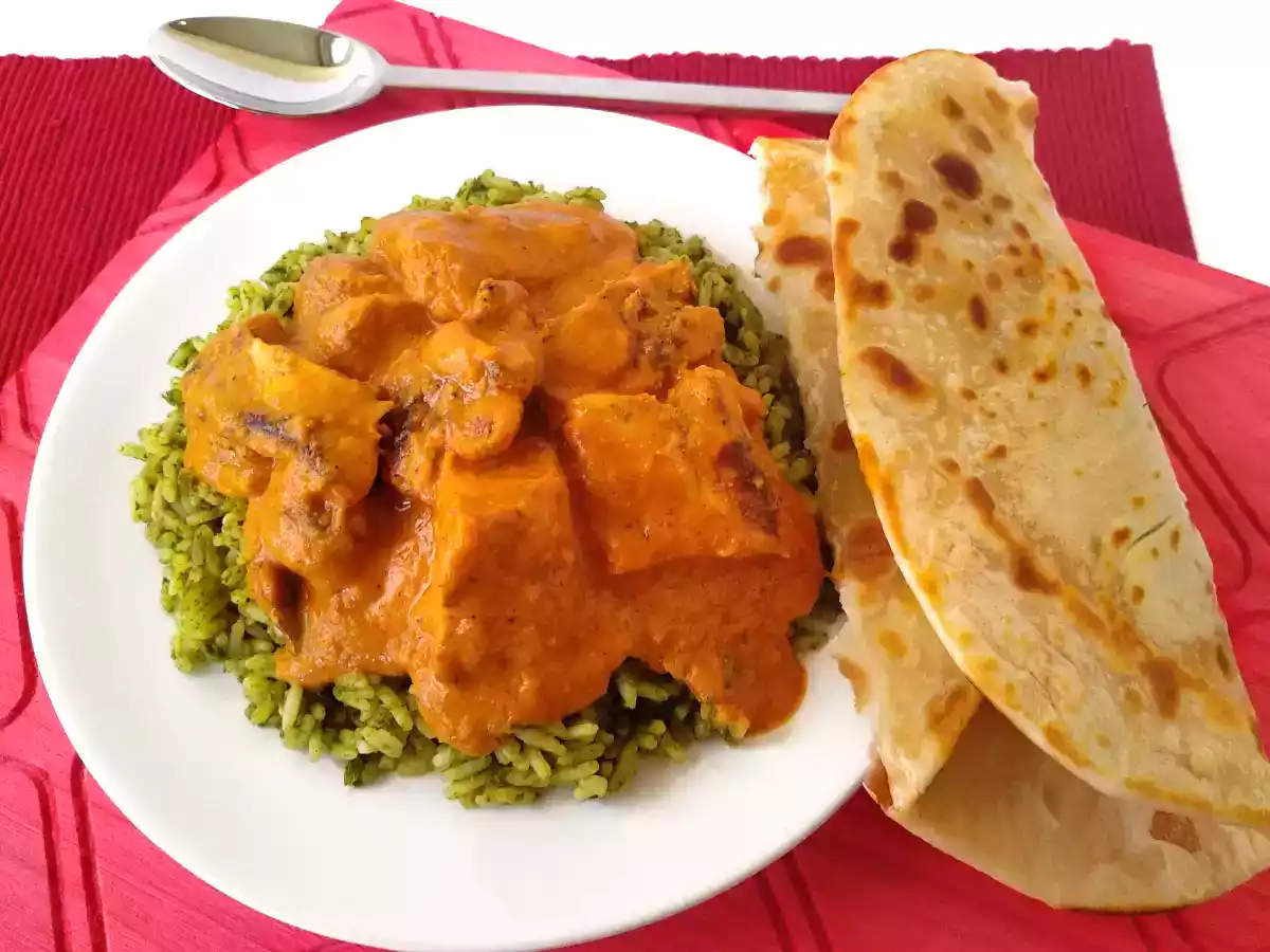 Pollo tikka masala {tradicional receta india}