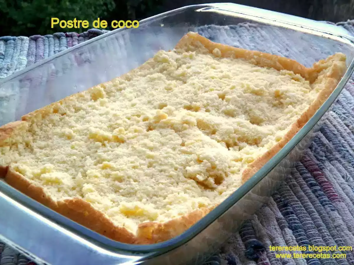 Postre de coco. - foto 3