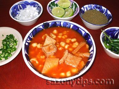 Pozole de pancita - Receta Petitchef