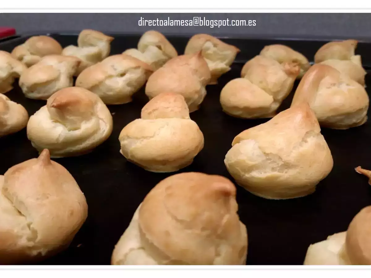 Profiteroles (masa o pasta choux) - foto 2