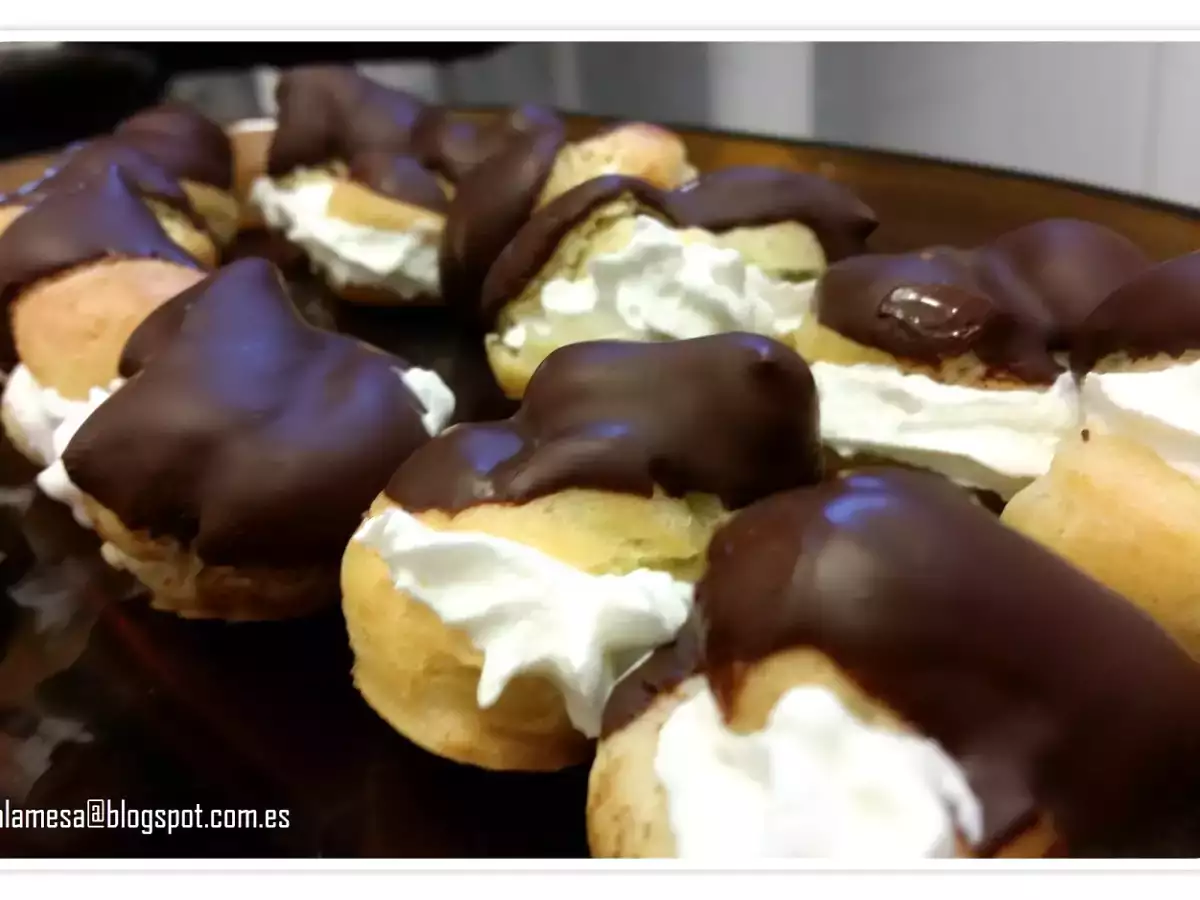 Profiteroles (masa o pasta choux) - foto 4