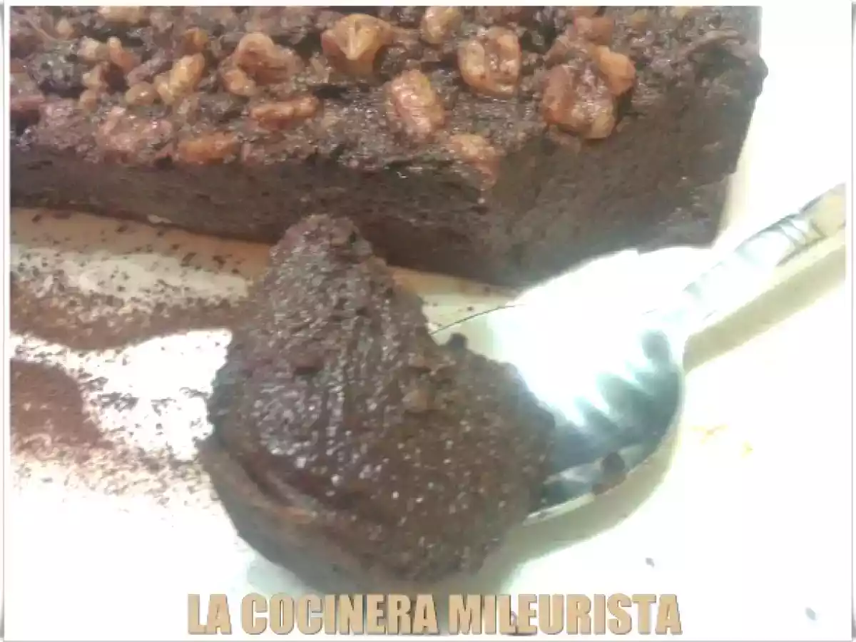 Pudin de Chocolate y Nueces al Café - foto 3