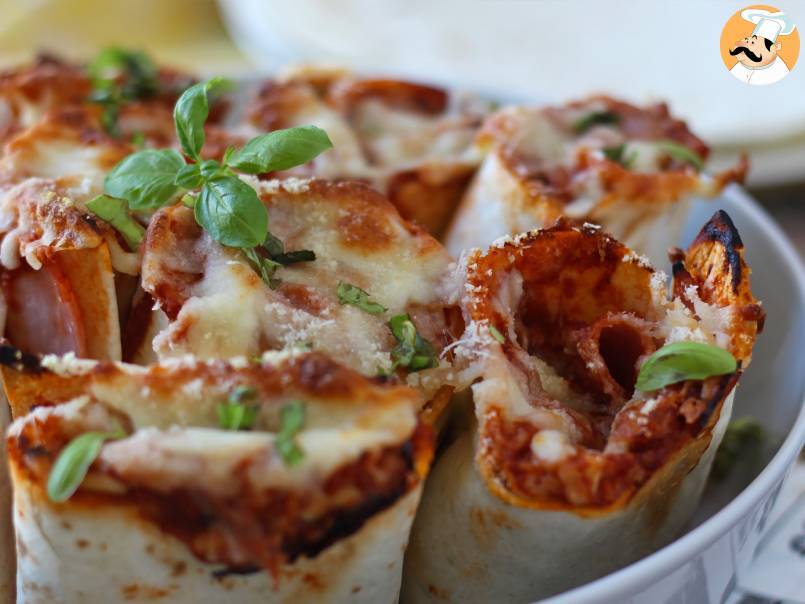 Qué hacer con tortillas de trigo: Unos rollitos con sabor a pizza ideales para compartir - foto 2