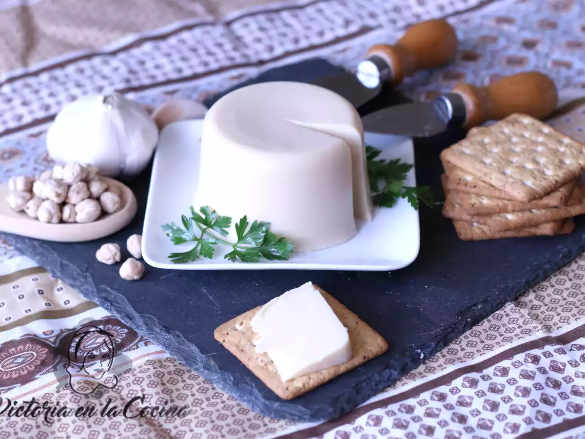 Queso Vegano de Garbanzos - foto 2