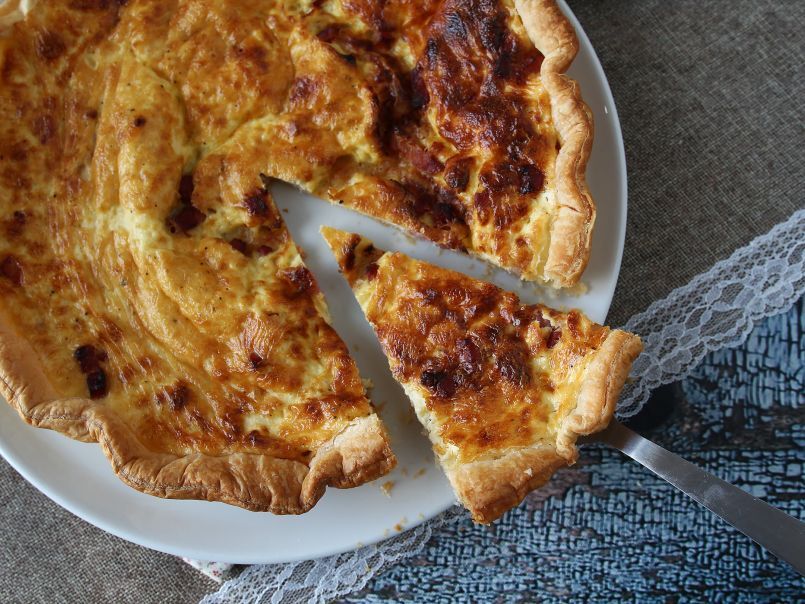 Quiche lorraine, receta original - foto 3