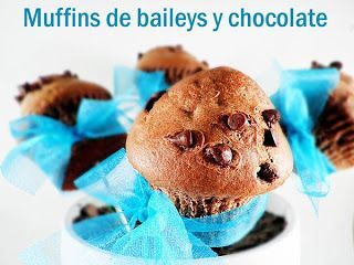 Receta numero 5: muffins de baileys y chocolate - Receta Petitchef