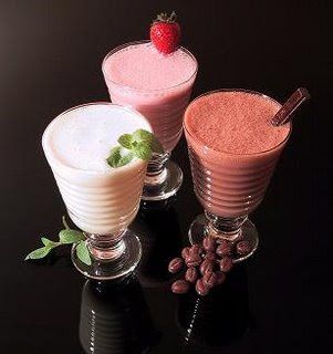 Recetas postre facil milkshake de frutas - Receta Petitchef