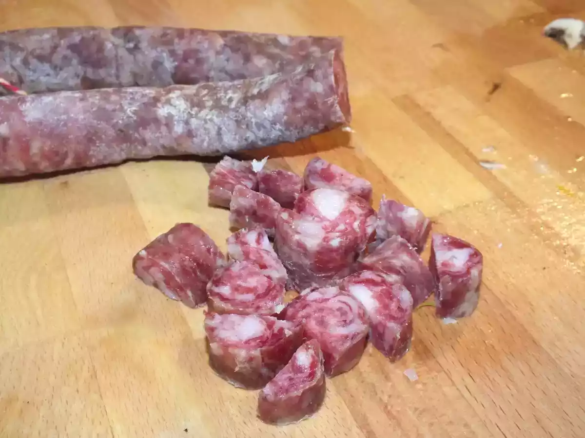 Risotto de Longaniza y Champiñones - foto 4