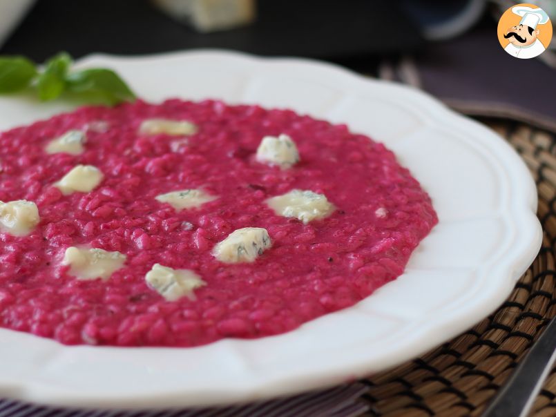 Risotto de remolacha y gorgonzola: una explosión de color y sabor - foto 2