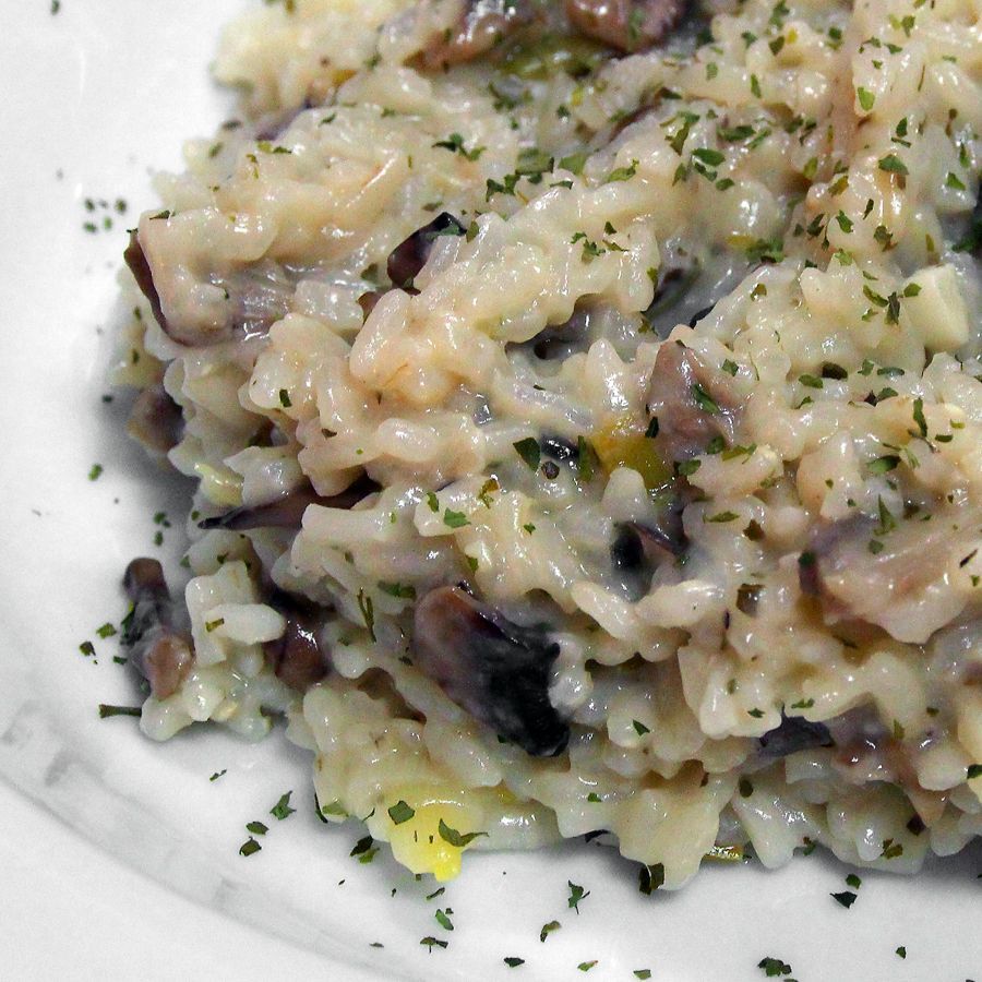 Risotto de setas y ajetes - Receta Petitchef