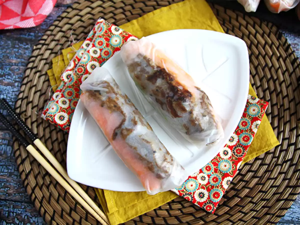 Rollitos de primavera vietnamitas: ternera marinada - foto 3