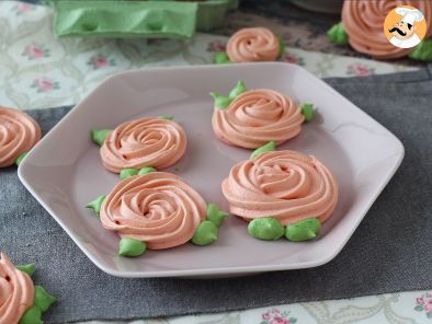 Rosas de merengue, una receta sofisticada y deliciosa - foto 3