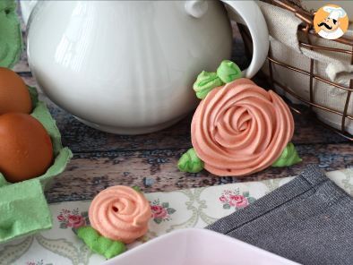 Rosas de merengue, una receta sofisticada y deliciosa - foto 4