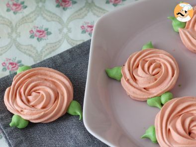 Rosas de merengue, una receta sofisticada y deliciosa - foto 6