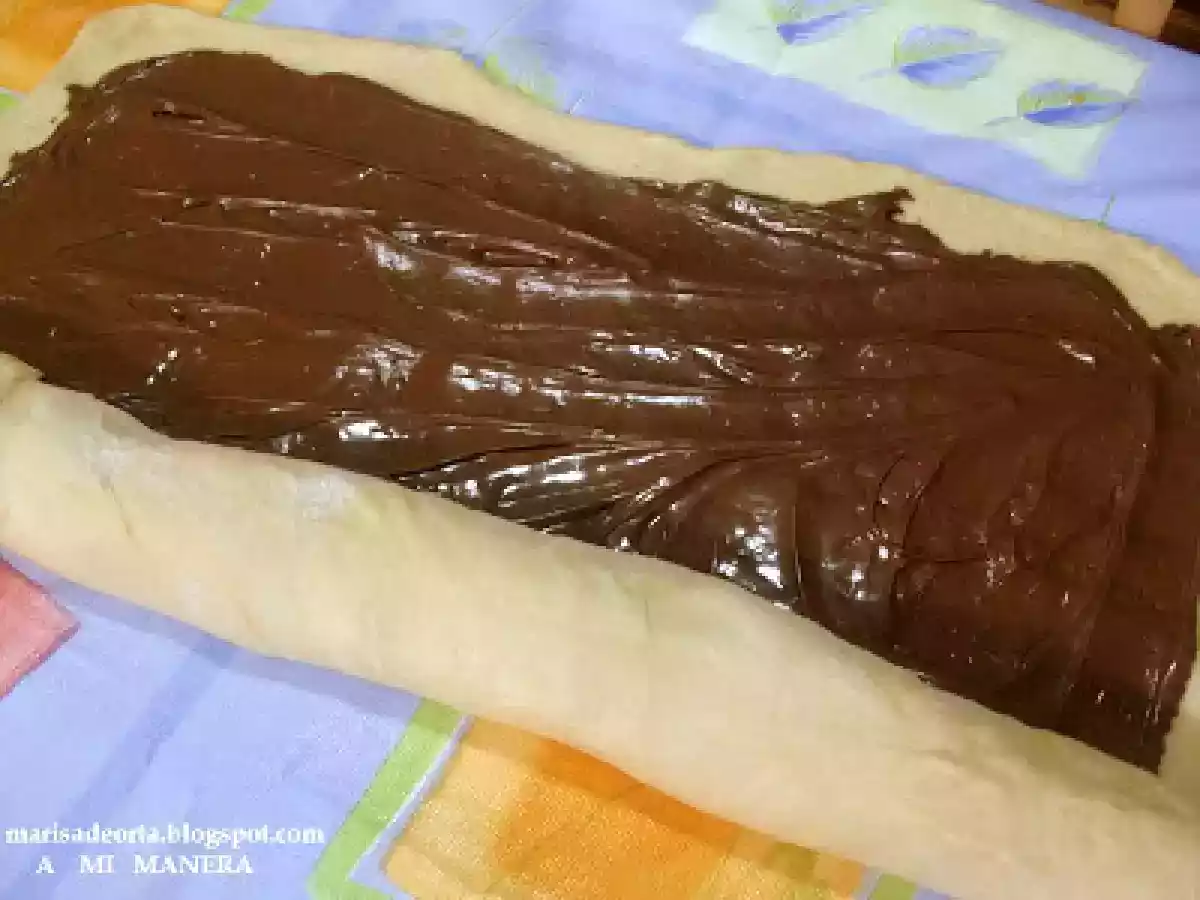 ROSCO DE NOCILLA (Rotolo alla Nutella) - foto 6