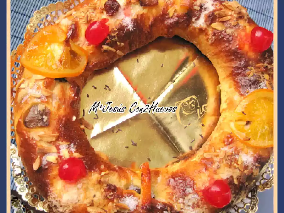 ROSCÓN DE REYES CON SORPRESA DULCE