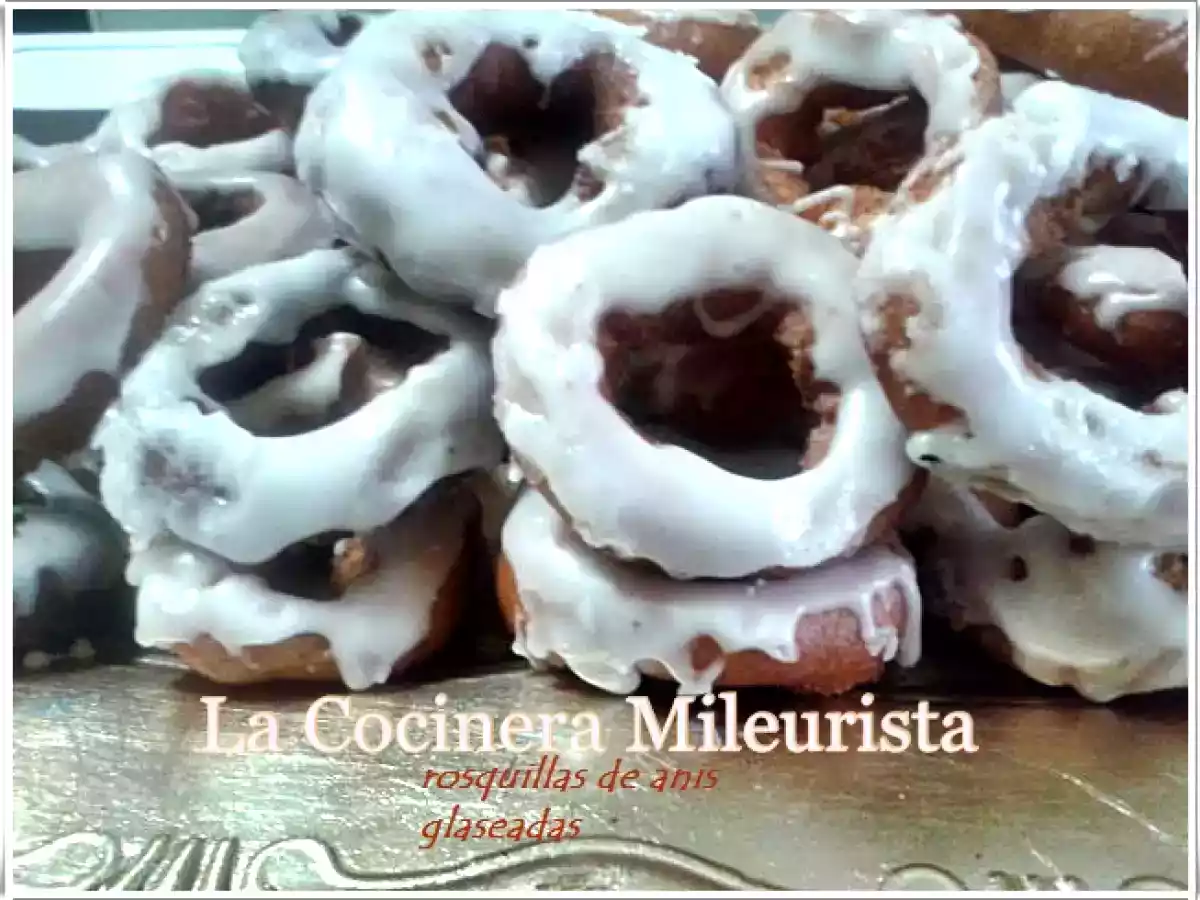Rosquillas de anís glaseadas - foto 2