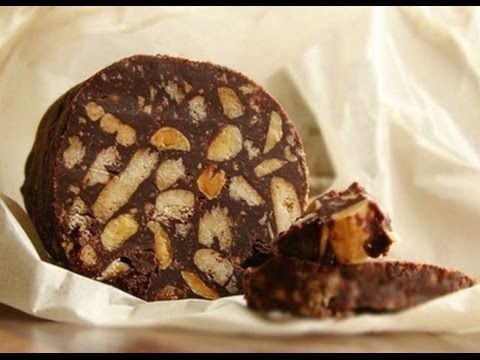 Salchichón de chocolate fácil - Receta Petitchef