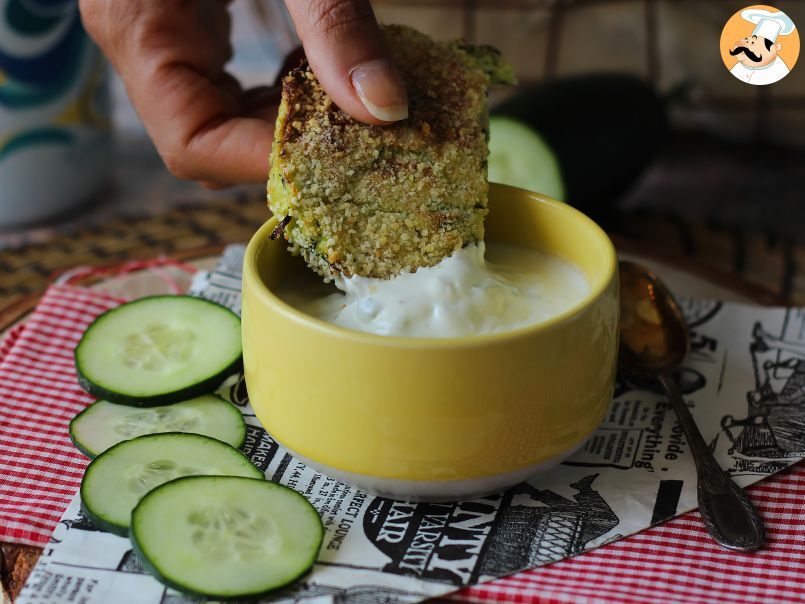 Salsa de yogur griego, pepino y cebolla - foto 2