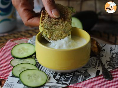 Salsa de yogur griego, pepino y cebolla - foto 2