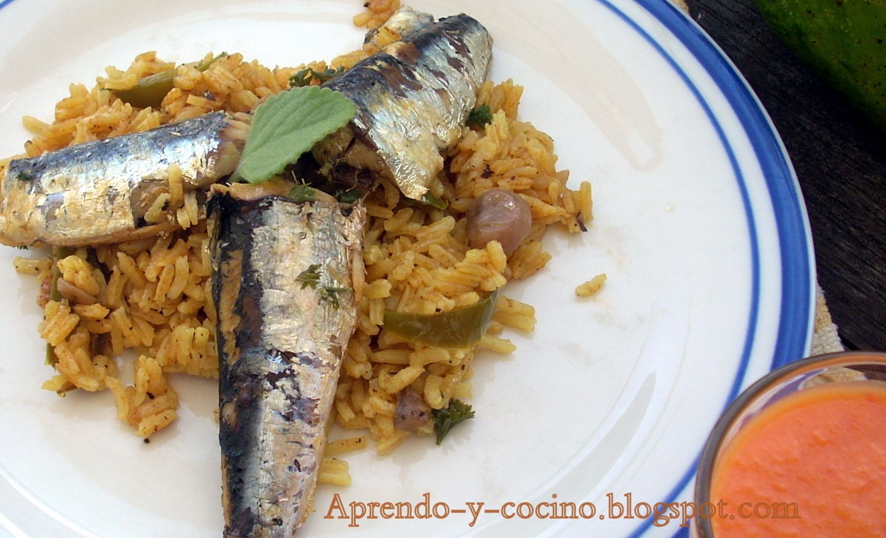 Sardinas con arroz - Receta Petitchef