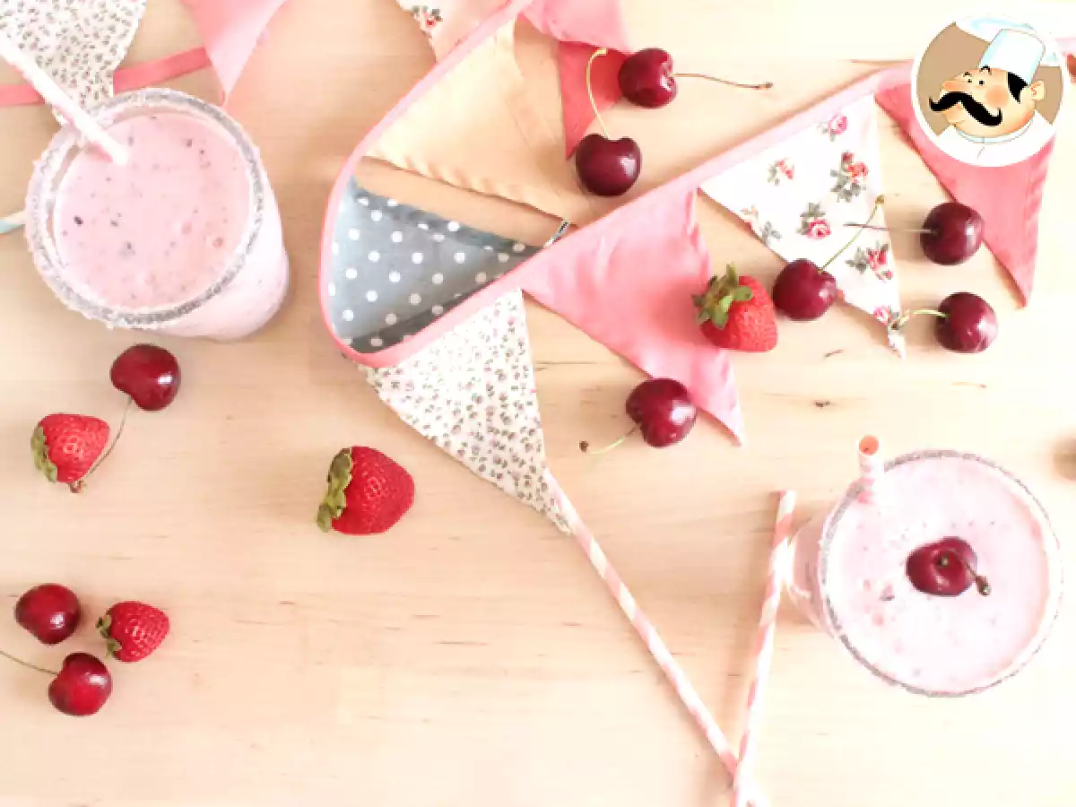 Smoothie de Fresas y Cerezas - foto 2