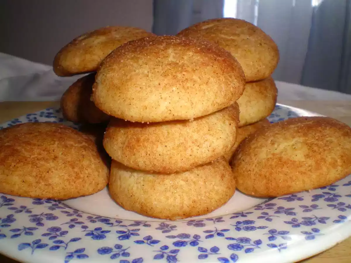 Snickerdoodles, galletas con azúcar y canela - foto 2