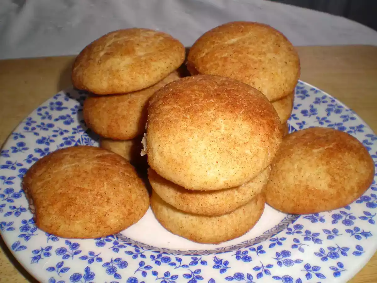Snickerdoodles, galletas con azúcar y canela - foto 3
