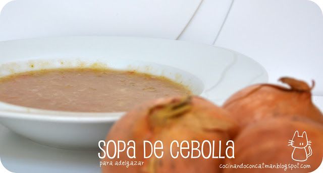 Sopa de cebolla para adelgazar - Receta Petitchef