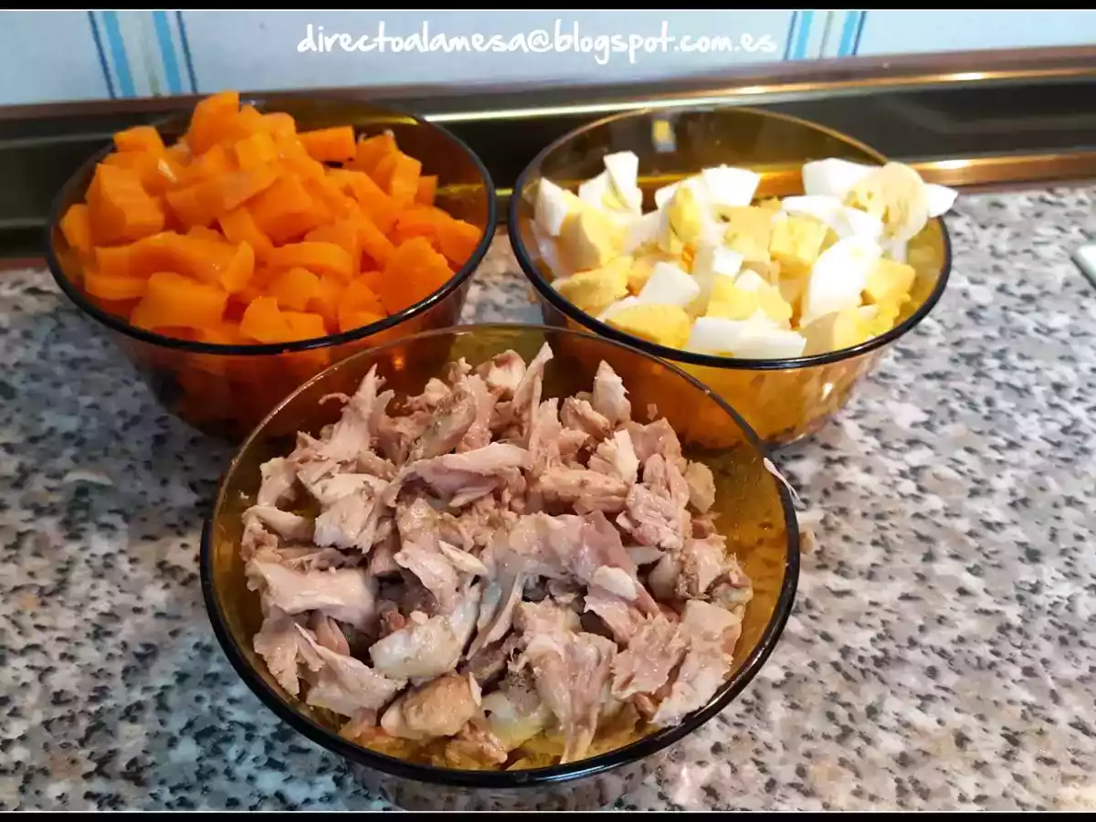 Sopa de picadillo de Paula - foto 2