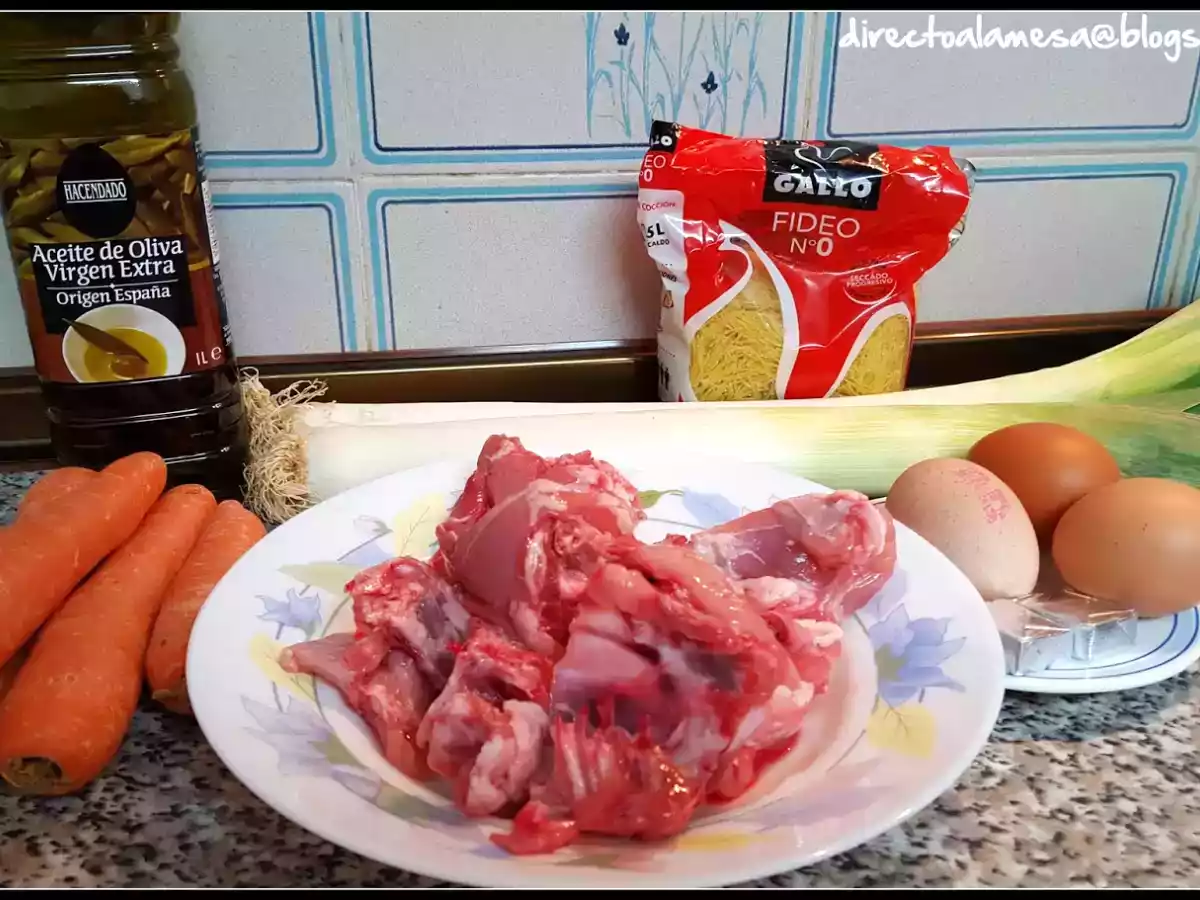 Sopa de picadillo de Paula - foto 7