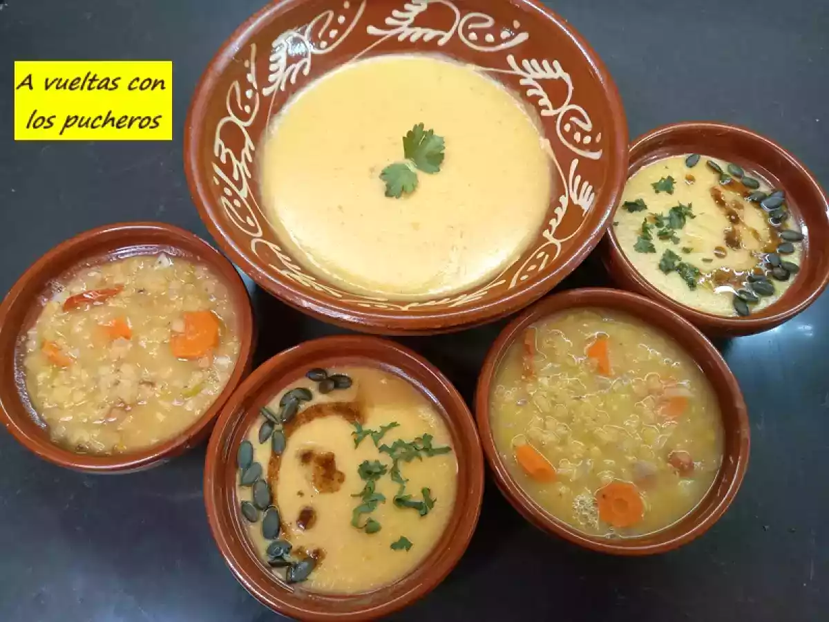 Sopa turca de lentejas rojas